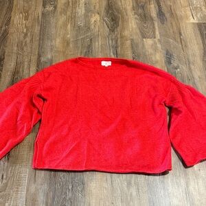 Lou & Grey Vibrant Red Women's Sweater